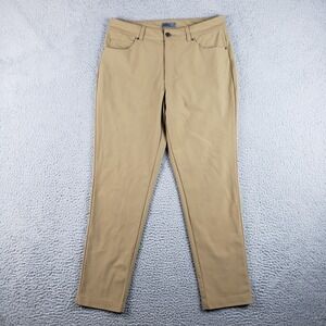 VRST Limitless Pants Mens 33x30 (31x28) Brown 4 Way Stretch Slim Fit Casual